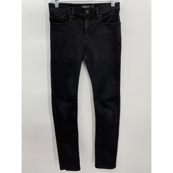 BETABRAND Jet Gravel Black Skinny Stretch Jeans Size 26 - Picture 2 of 7